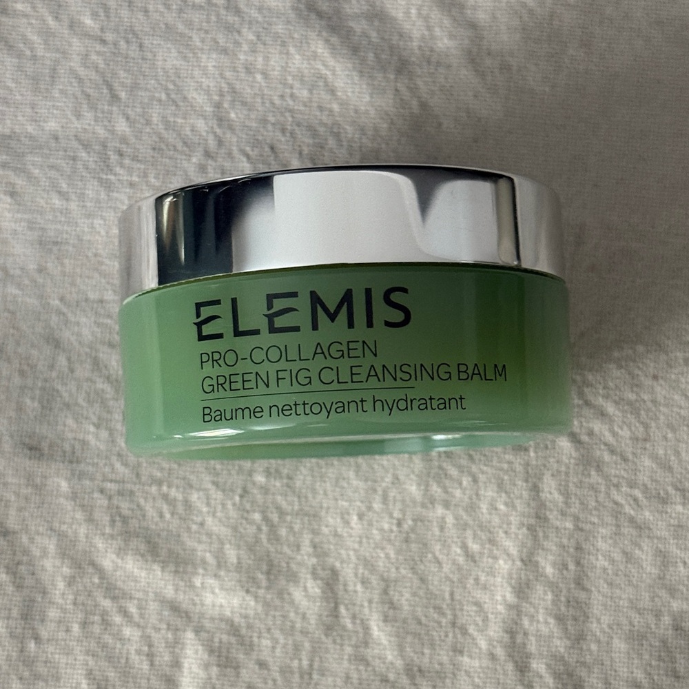 Brand Elemis Green Fig Cleansing Balm - Silver and Green